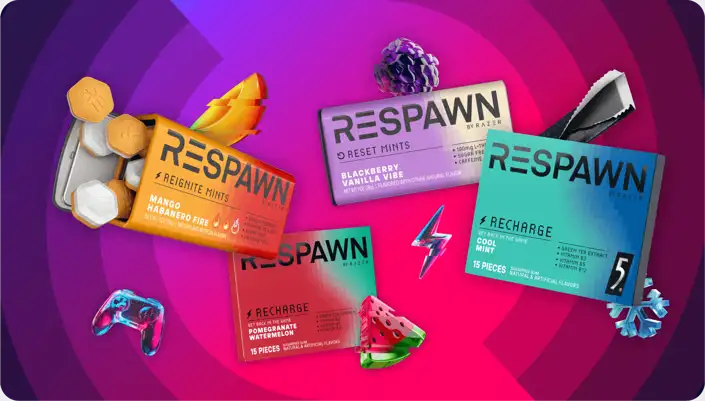 Razer y Mars lanzan RESPAWN: la primera línea de snacks diseñada para gamers 3 Qué incluye la nueva línea RESPAWN de Razer y Mars