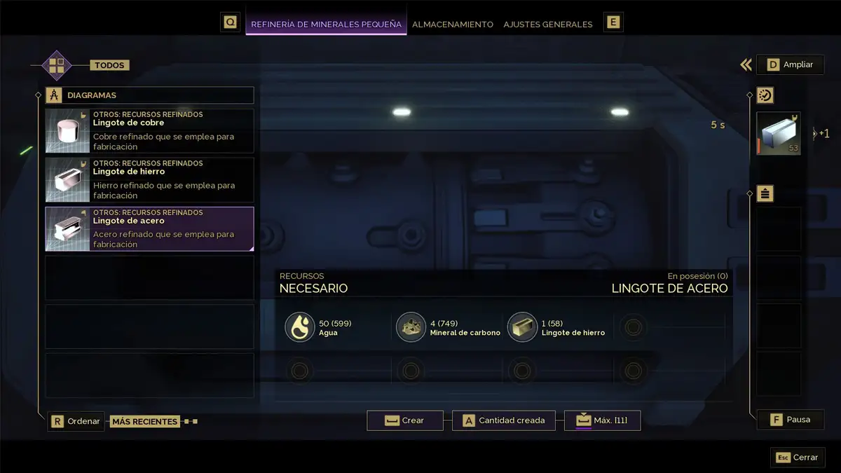 Cómo conseguir lingotes de acero en Dune Awakening 1 Que materiales necesitas para crear lingotes de acero en Dune Awakening