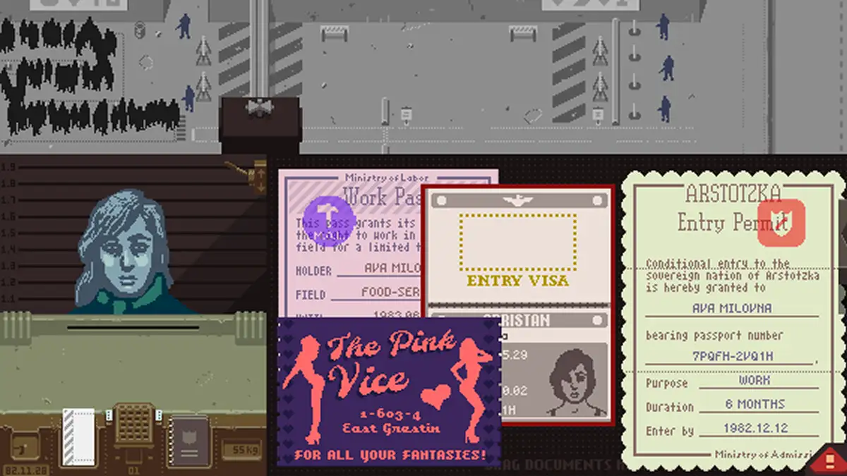 Rebajas de Verano de Steam 2025: 9 juegos increíbles por menos de 10€ 4 Papers Please en las Rebajas de Verano de Steam 2025