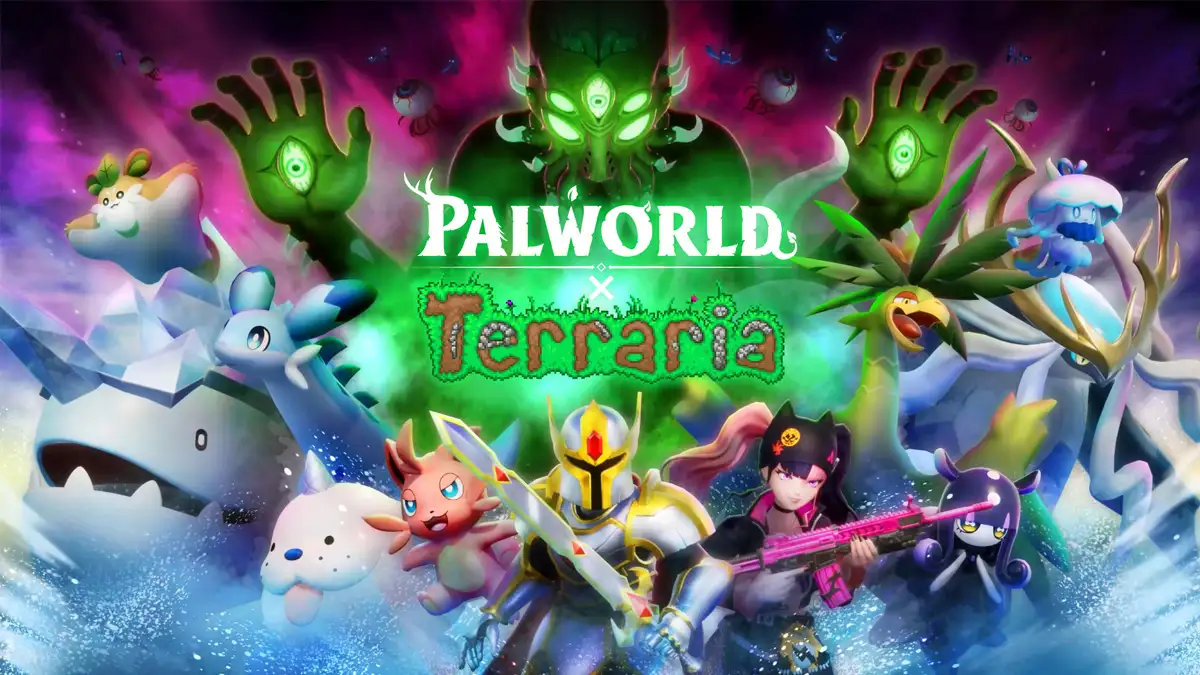 Todo lo nuevo de la colaboración Terraria x Palworld: Armas, jefes y contenido completo