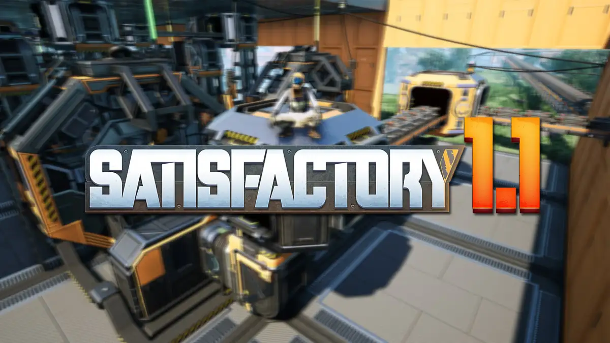 La actualización 1.1 de Satisfactory ya está disponible con soporte para mando y modo foto mejorado