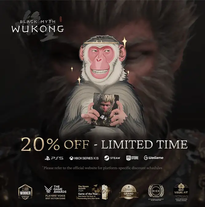 Black Myth: Wukong se estrena en Xbox tras vender 20 millones en PC y PS5 3 descuento black myth wukong del 20%