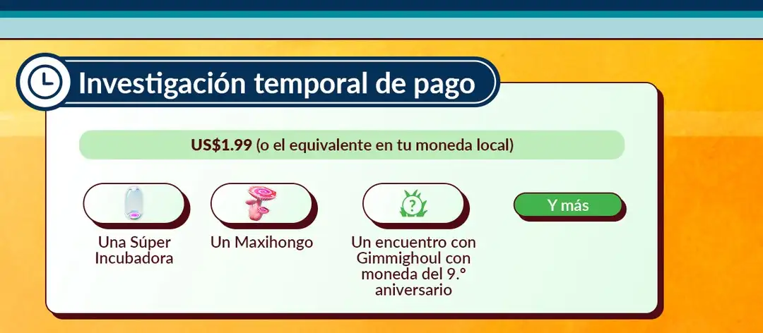 Pokémon GO celebra su 9.º Aniversario: Eventos, bonificaciones y Pokémon exclusivos 4 Entrada de pago para el evento