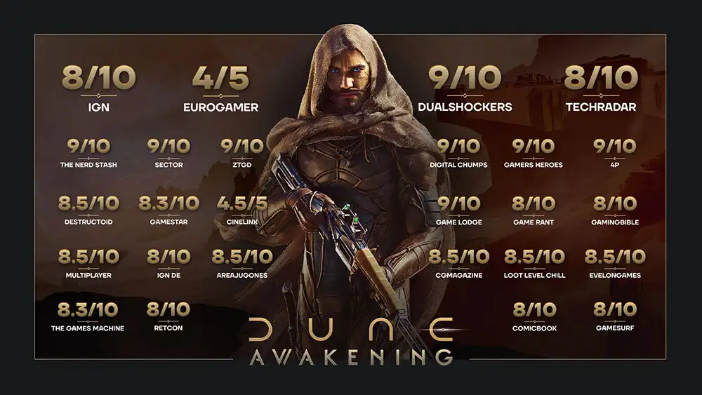 Dune Awakening se convierte en el mayor éxito de Funcom con críticas abrumadoras 4 Critica Dune Awakening