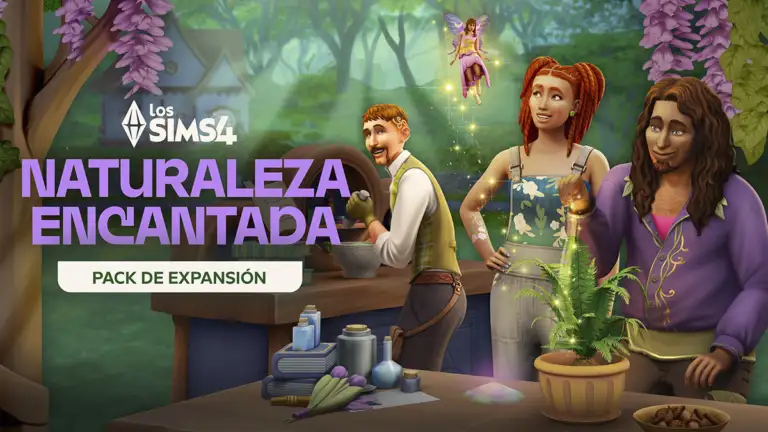 Los sims naturaleza encantada llega el 10 de julio