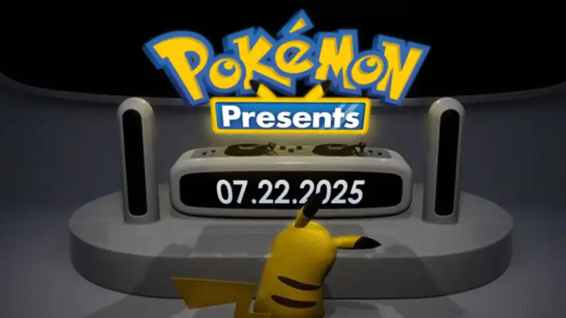Pokémon Presents este 22 de Julio de 2025