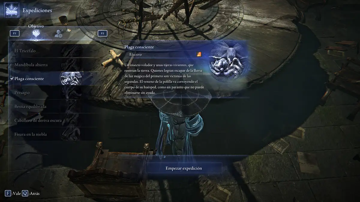 Requisitos para derrotar a Plaga consciente mejorada en Elden Ring Nightreign