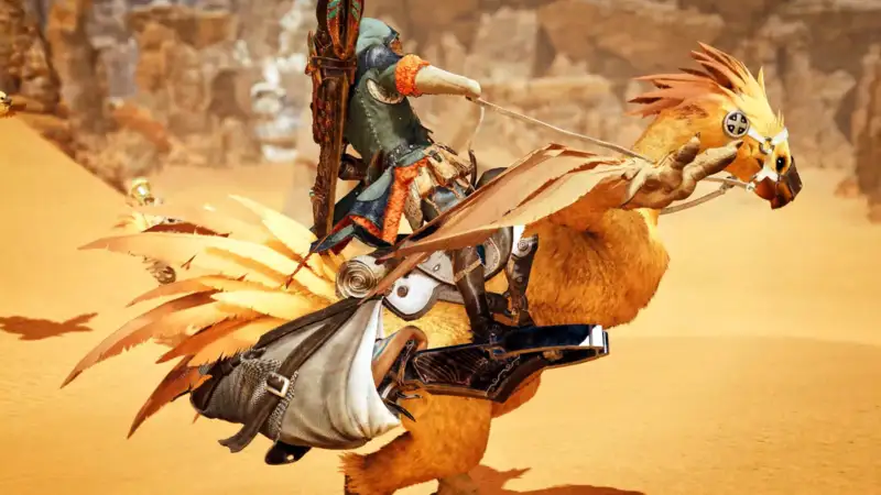 Chocobo Monster Hunter Wilds colaboración Final Fantasy 14
