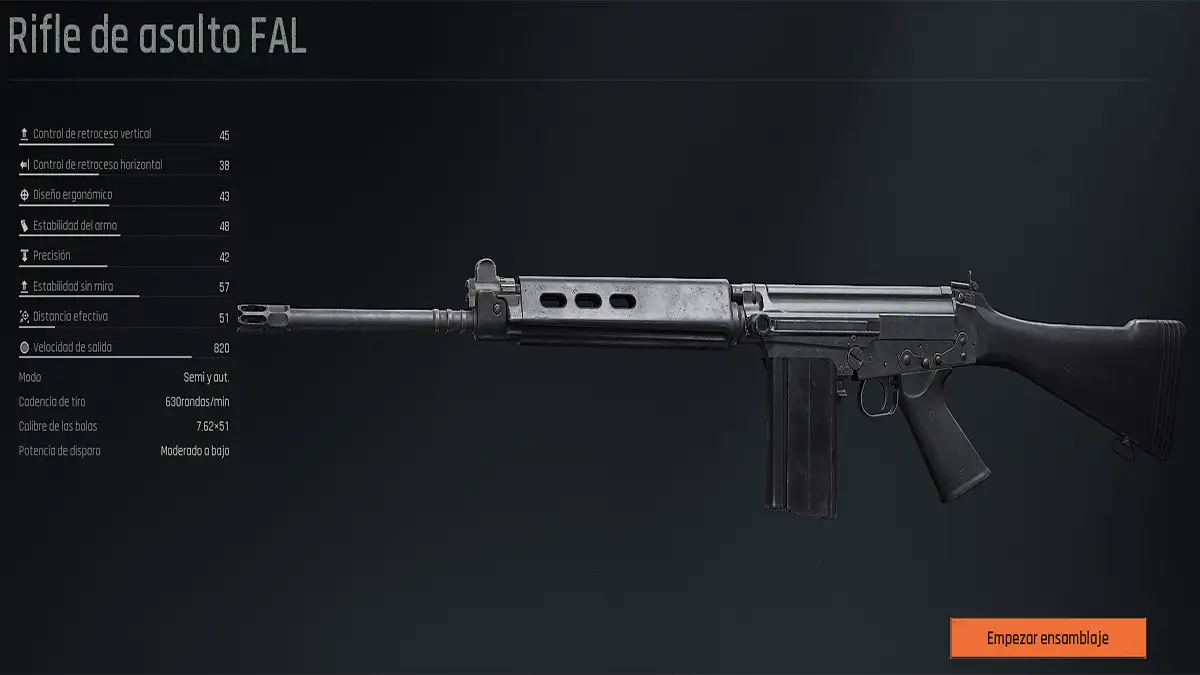 Fusil de Asalto Arena Breakout Infinite