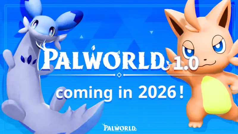 Palworld saldrá del Early Access en 2026 con una actualización gigante