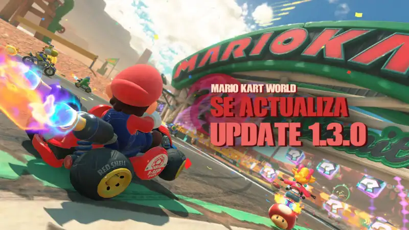 actualización mario kart 1.3.0