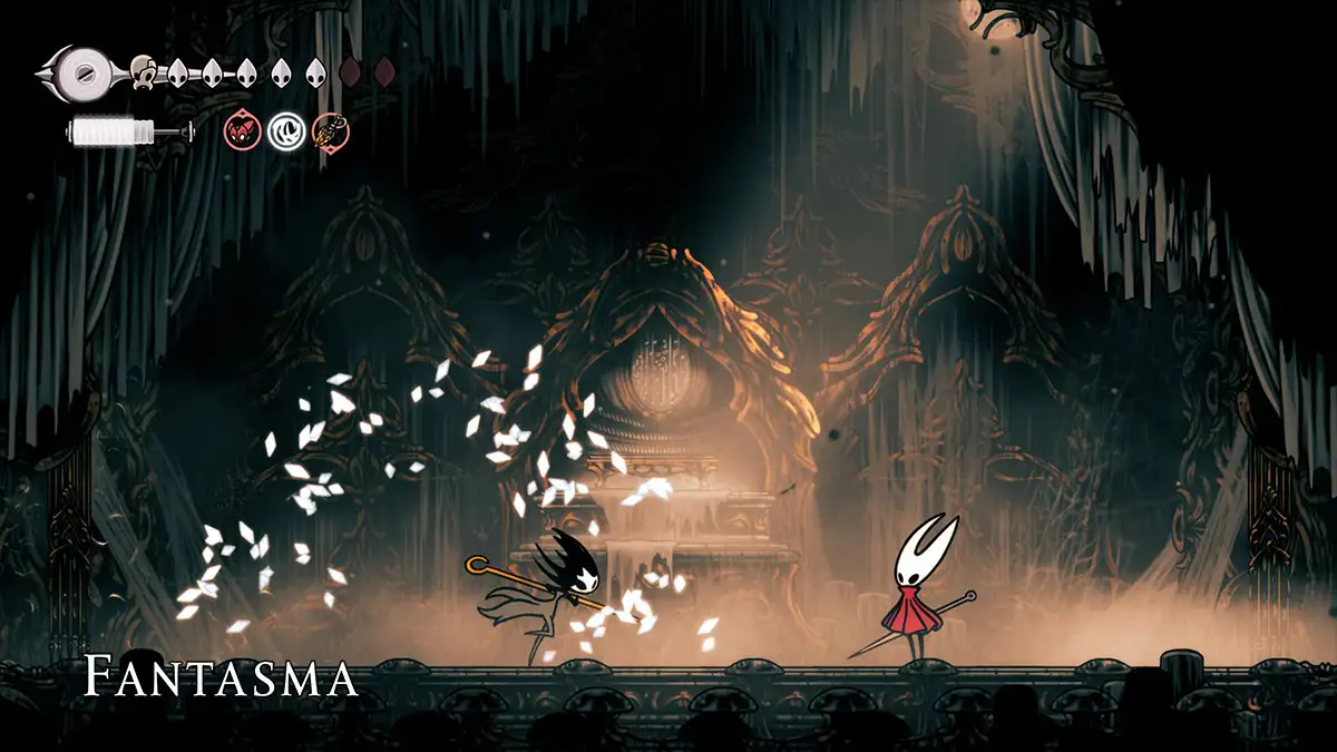 boss fantasma hollow knight silksong