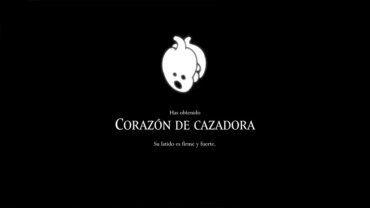 corazon cazadora silksong