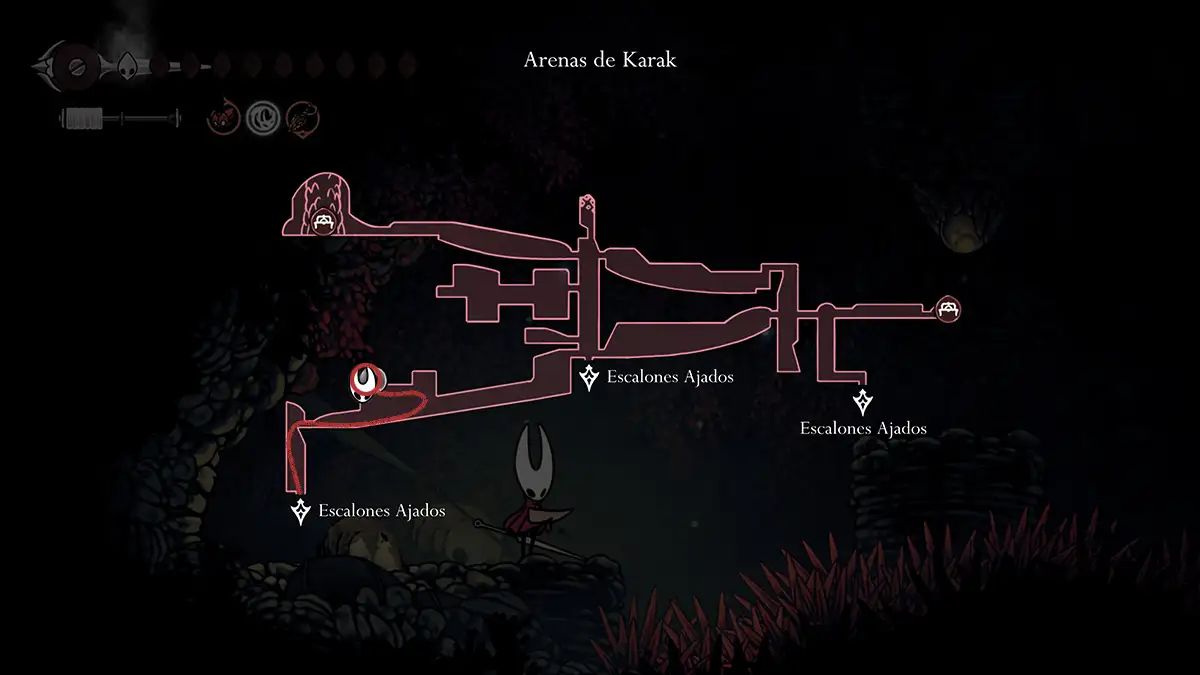 mapa recuerdo gris silksong