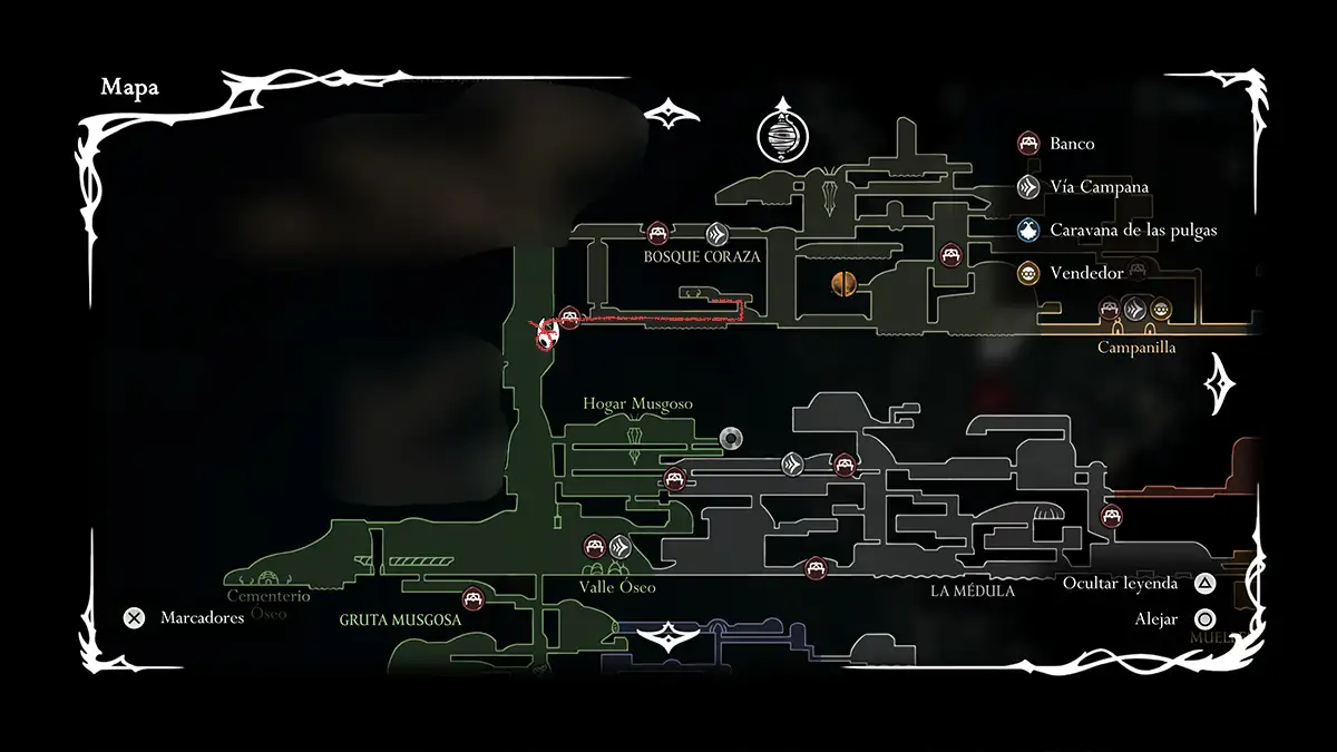 Cómo completar la misión caminante "Mi mensajero desaparecido" en Hollow Knight: Silksong 5 mision mi mensajero desaparecido silksong