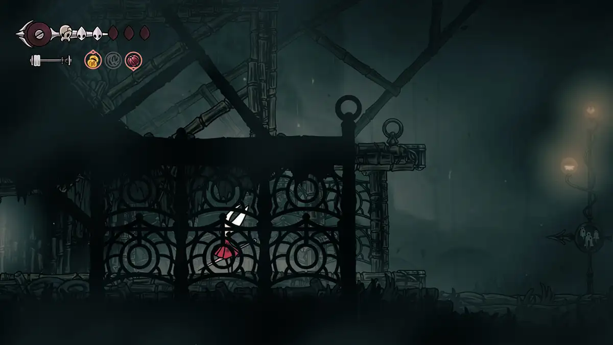 Cómo hacer el salto vertical (sin diagonal) en Hollow Knight: Silksong 1 salto vertical silksong