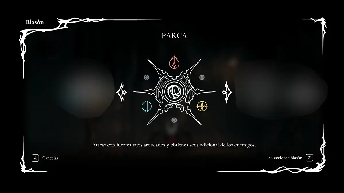 Cómo conseguir el blasón de la Parca en Hollow Knight: Silksong 7 blason de la parca silksong
