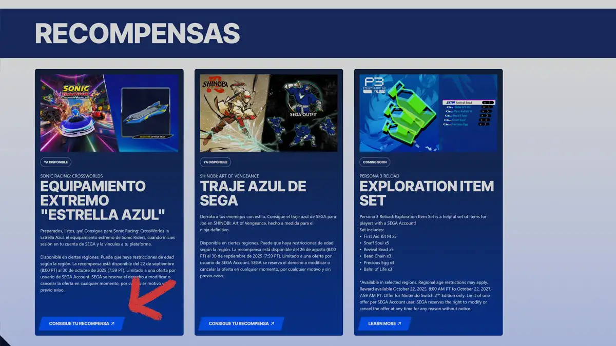 Consigue por tiempo limitado el hoverboard de Sonic Riders para Sonic Racing: Crossworlds 1 hoverboard sonic riders sonic racing