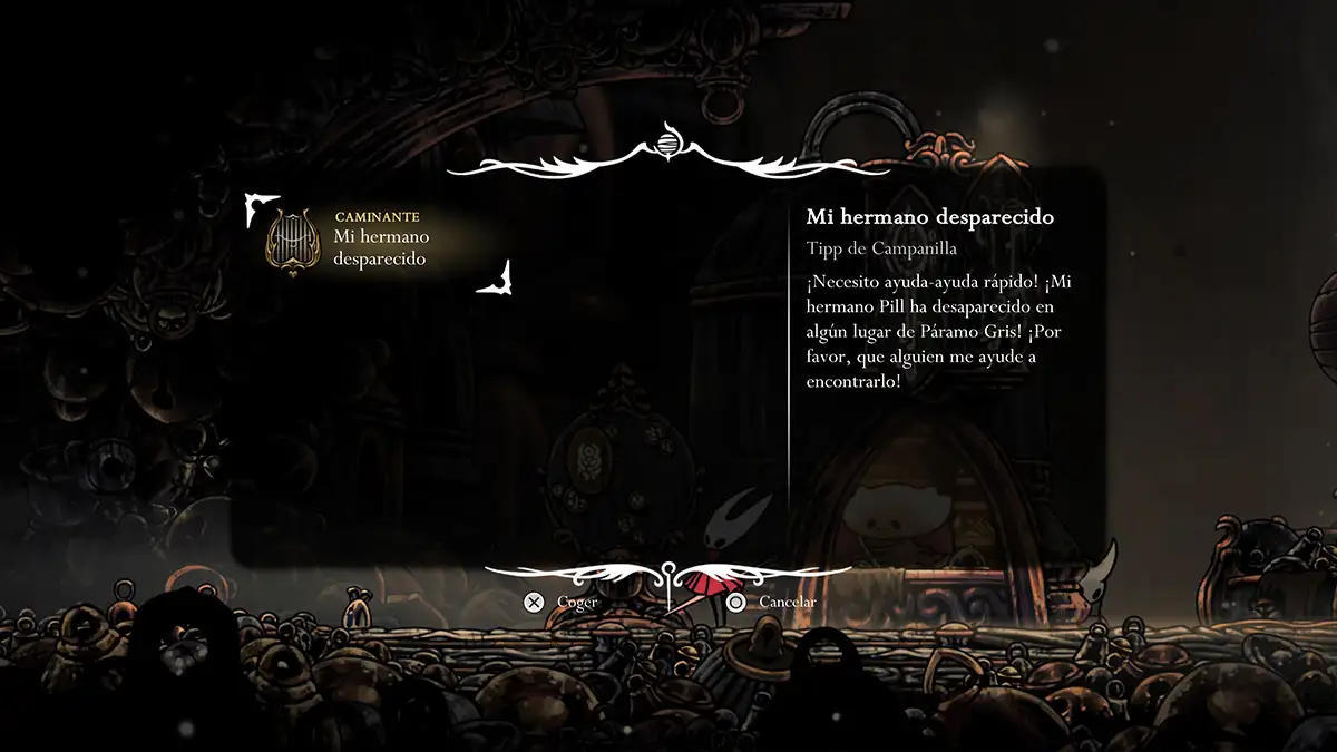 Cómo completar la misión caminante «Mi hermano desaparecido» en Hollow Knight: Silksong 1 mi hermano desaparecido silksong