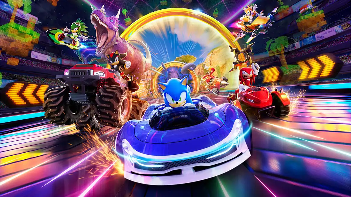 juegos otoño 2025 sonic racing crossworlds