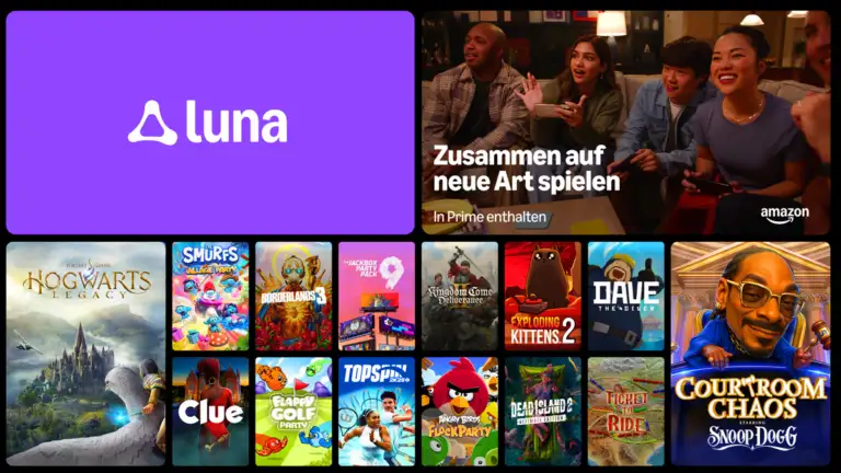 Amazon Luna gratis con Prime con más de 50 juegos AAA