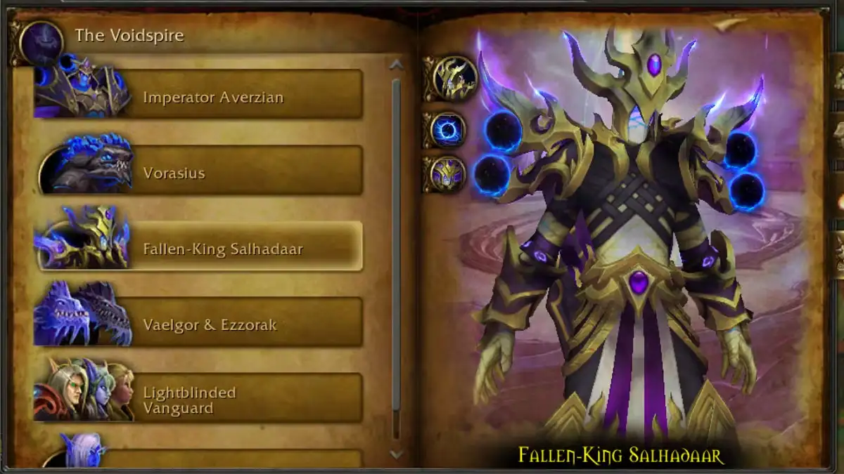 World of Warcraft Midnight tus aliados favoritos son ahora los enemigos finales 5 El Rey Caído Salhadaar y la Vanguardia Cegada