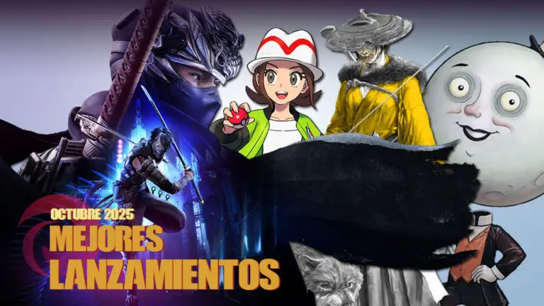 Los 5 videojuegos más esperados de octubre 2025 que no te puedes perder