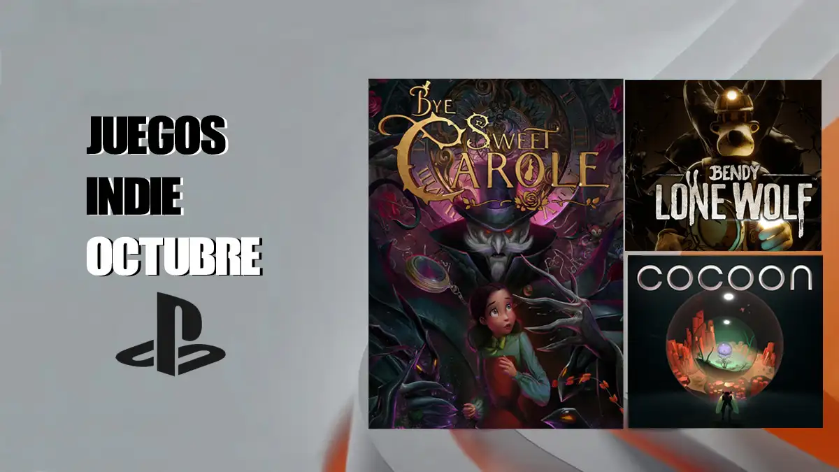 Los juegos indies de PlayStation en octubre 2025 que no te puedes perder