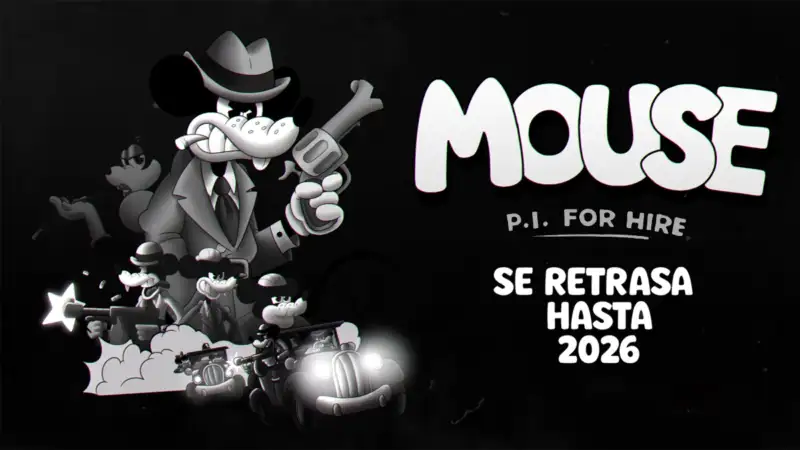 Noticias 9 Mouse PI For Hire no saldrá este año y se retrasa a 2026
