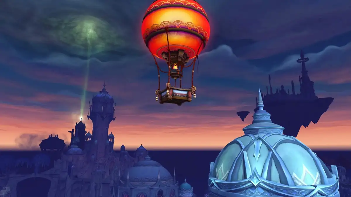 WoW añade un globo aerostático que puedes pilotar con tus amigos 3 Una nueva forma de viajar por Azeroth WoW