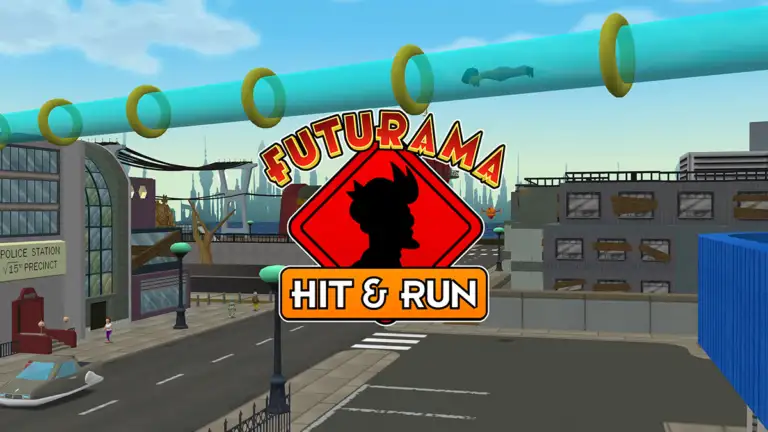 conoce futurama hit and run mod