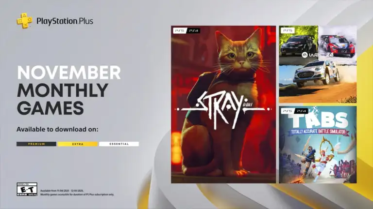 anunciados los juegos de ps plus noviembre 2025