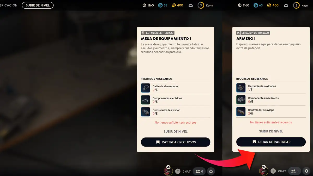 Cómo rastrear materiales en ARC Raiders