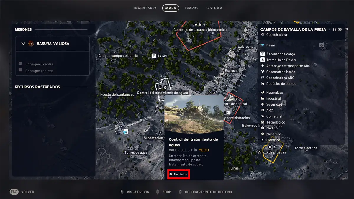 Dónde Encontrar Componentes Mecánicos en ARC Raiders