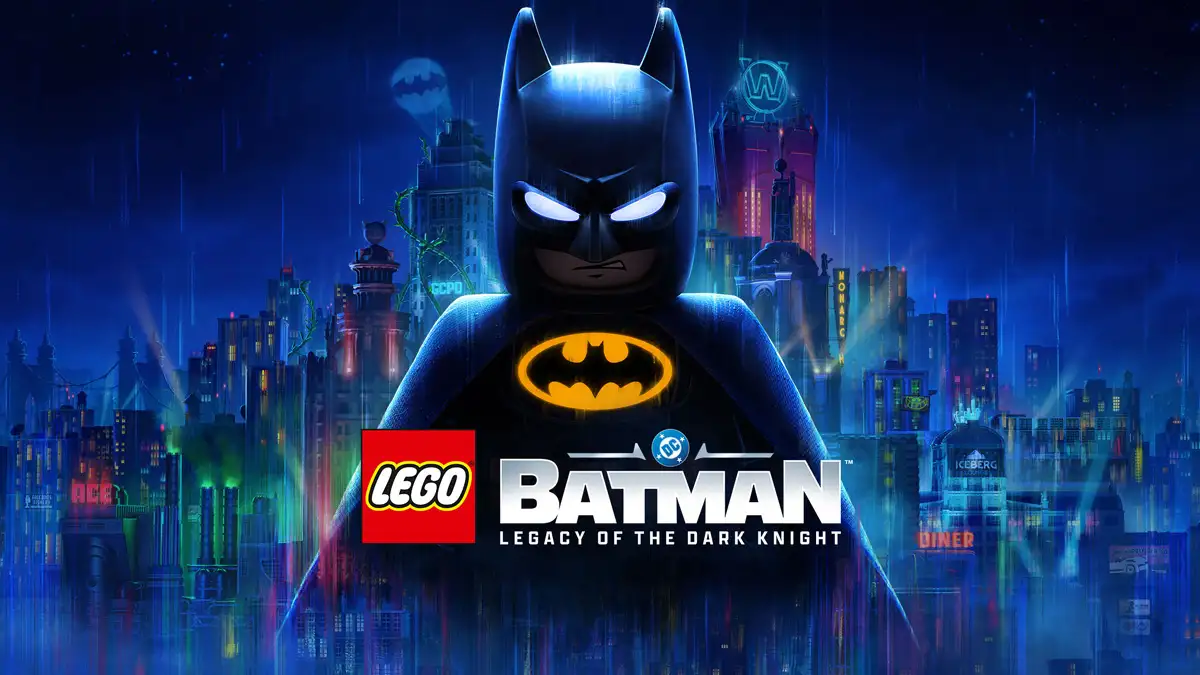 Portada de Lego Batman Legacy of the Dark Knight