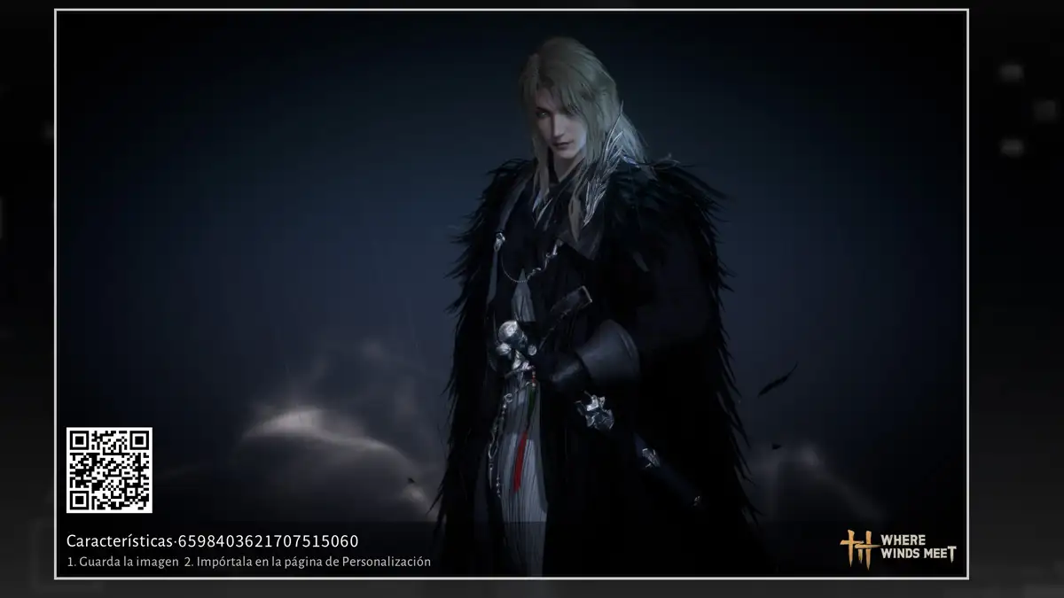 Skin Sephiroth Where Winds Meet código