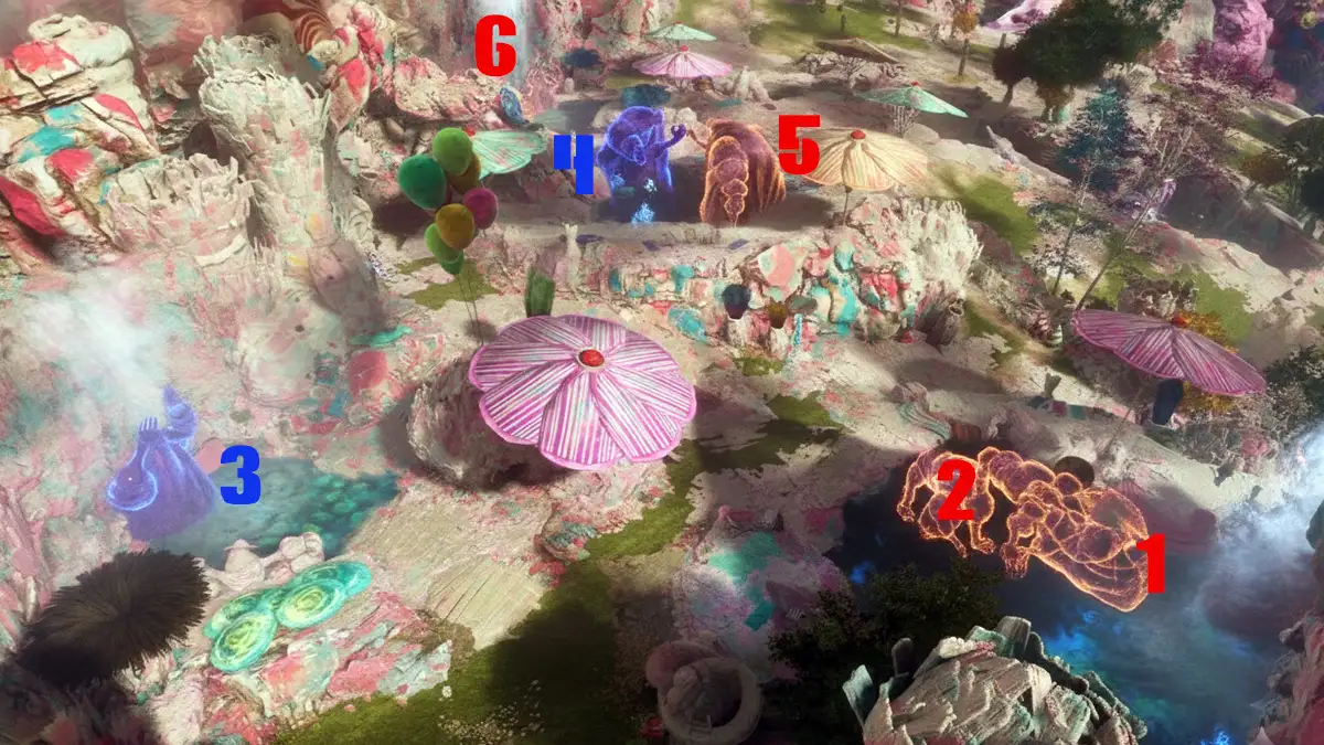 Solución puzzle de las estatuas de Esquie en Clair Obscur Expedition 33.