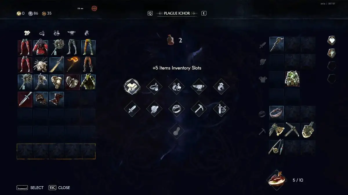 Dónde conseguir el objeto Sangre de la Plaga en No Rest for the Wicked