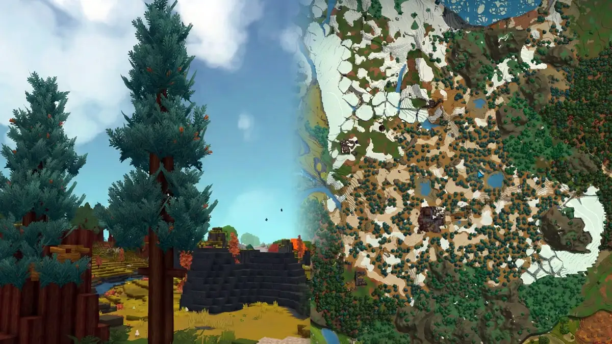 Dónde encontrar Darkwood y Blackwood en Hytale (Maderas Oscuras y Negras)