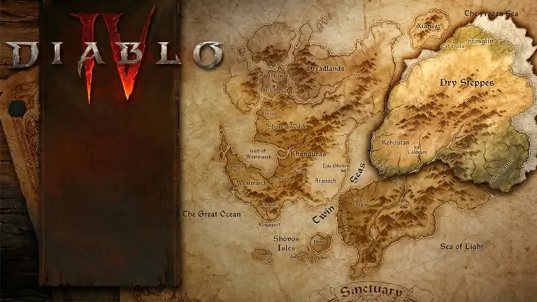 Filtrado el mapa de Skovos en Diablo 4 Lord of Hatred con todas sus zonas