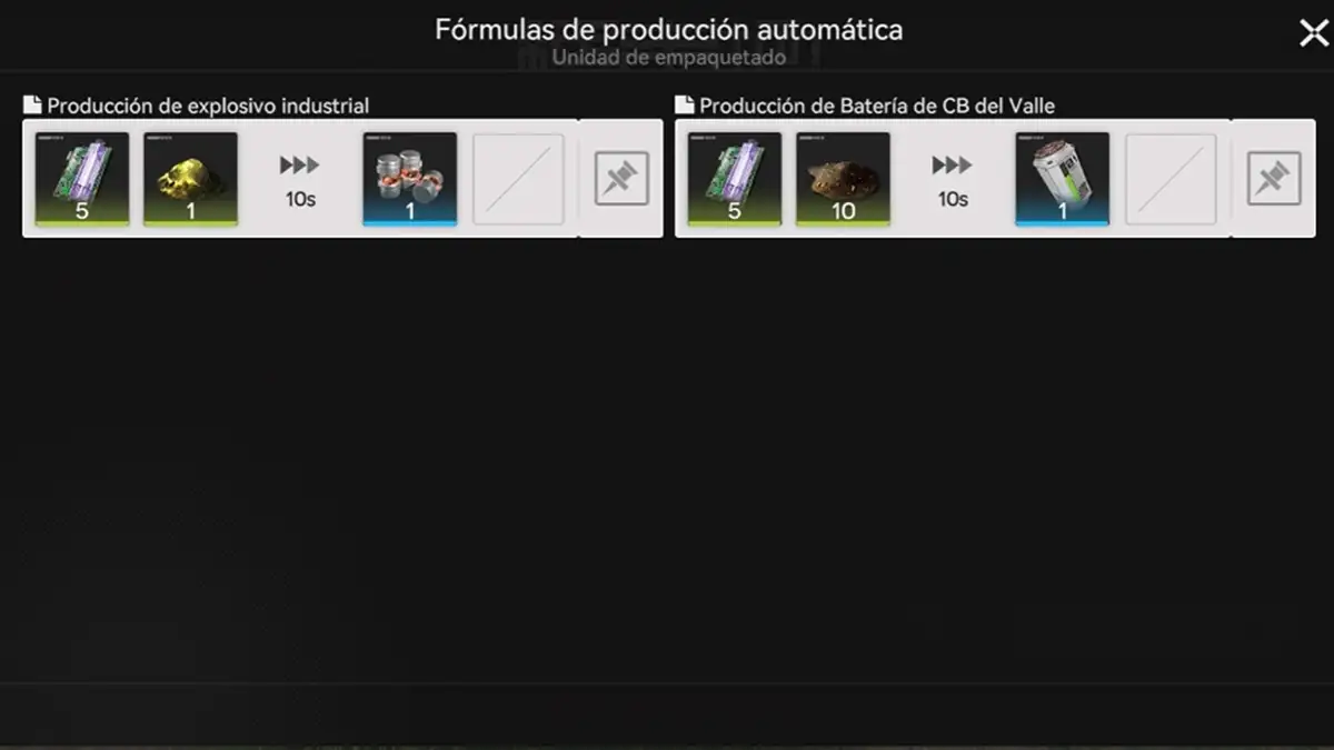 Guía para crear explosivos industriales con la Unidad de Embalaje Arknights Endfield