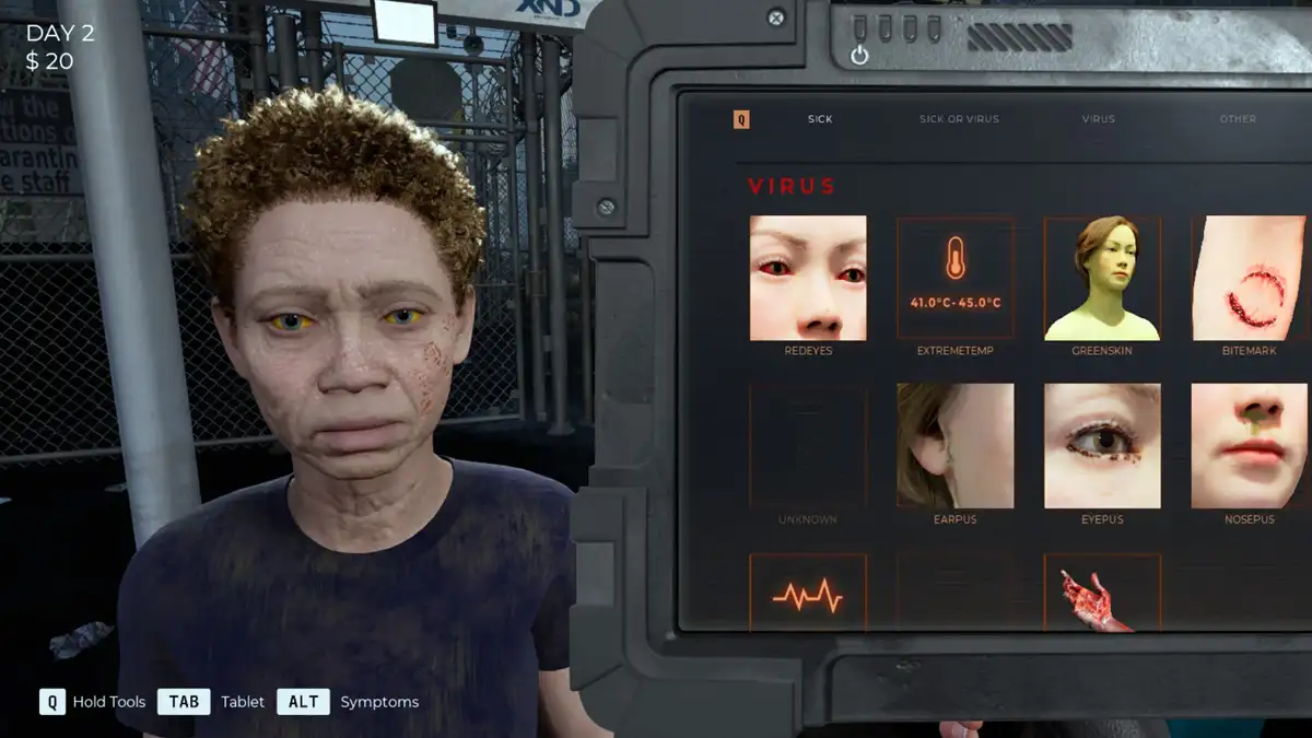 Jugabilidad de Quarantine Zone: The Last Check