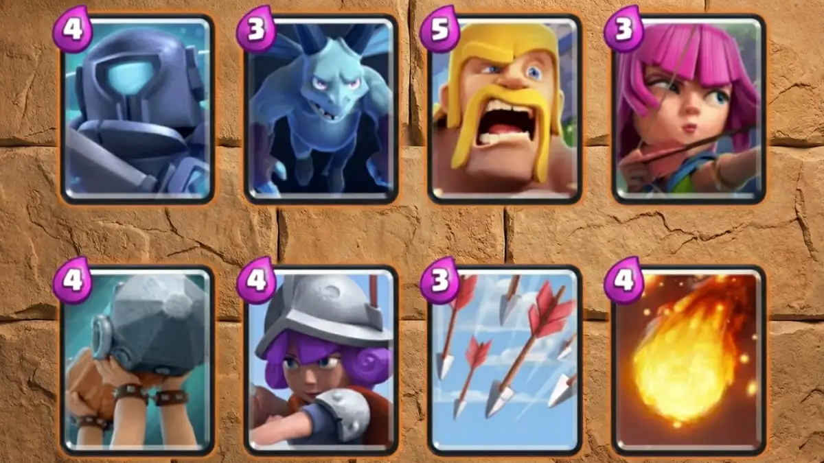 Mejor mazo de Arena 4 Clash Royale de defensa y contraataque