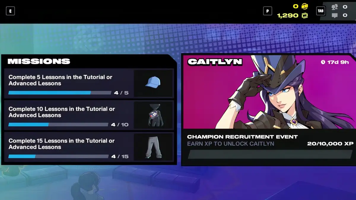 Métodos alternativos para desbloquear Caitlyn en 2XKO