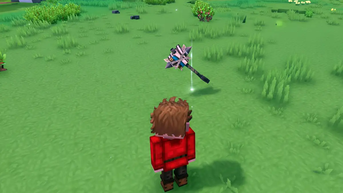 Tirar objetos al suelo en Hytale