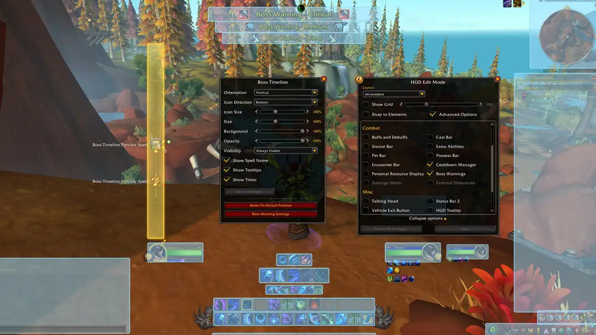 Todas las novedades de interfaz de World of Warcraft Midnight