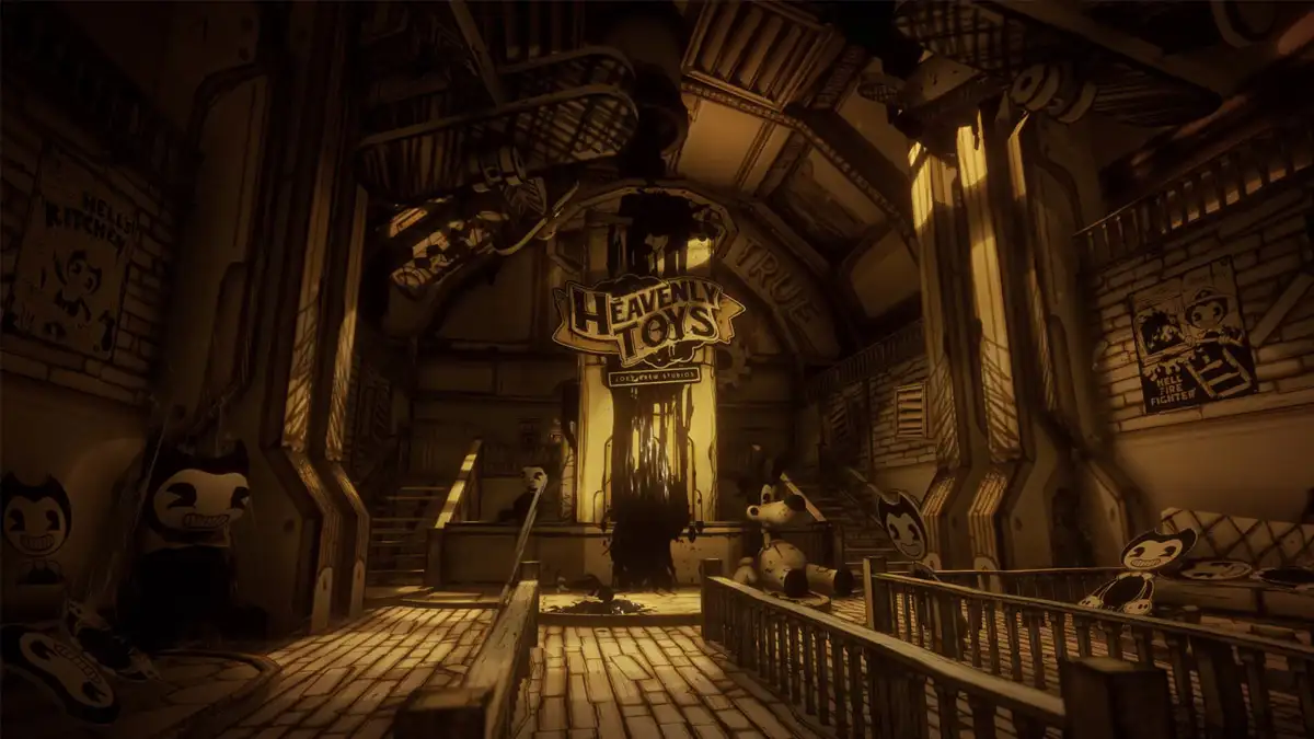 juegos de terror de bendy llegan en un pack para ps5 y switch