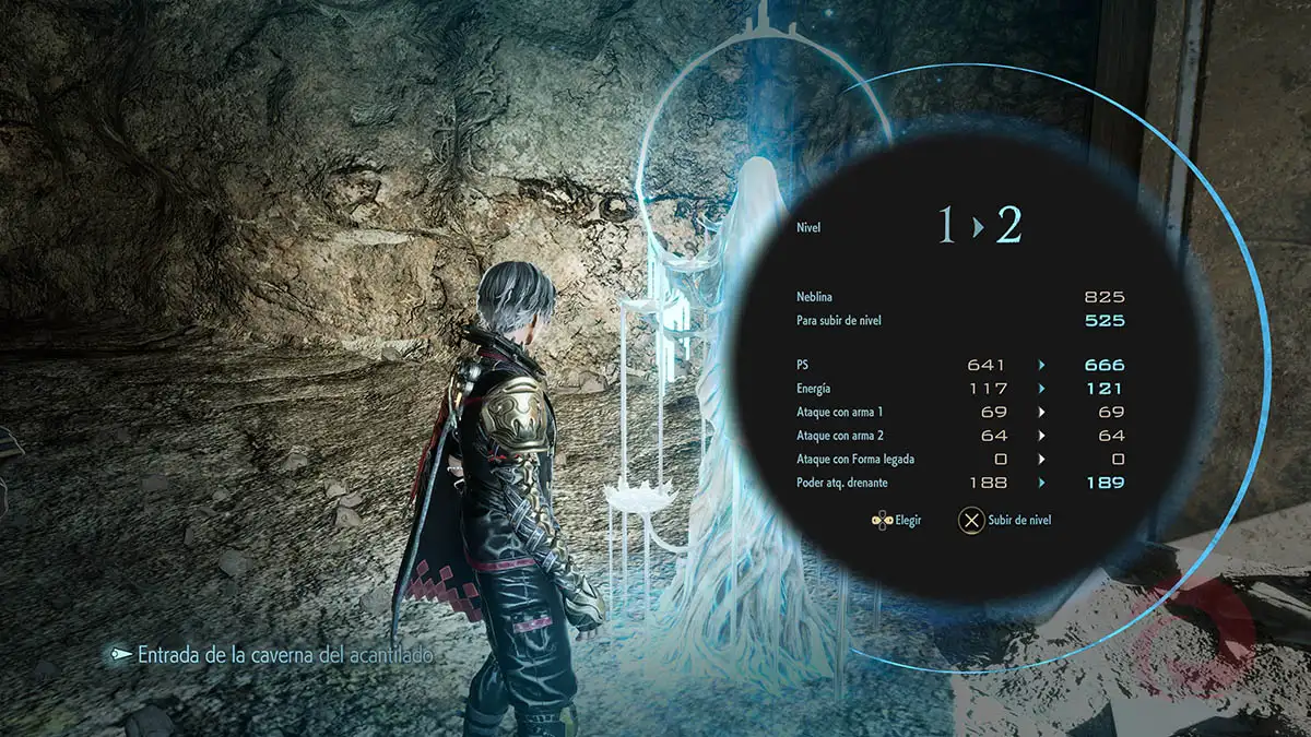 Cómo subir de nivel en Code Vein 2 muérdagos