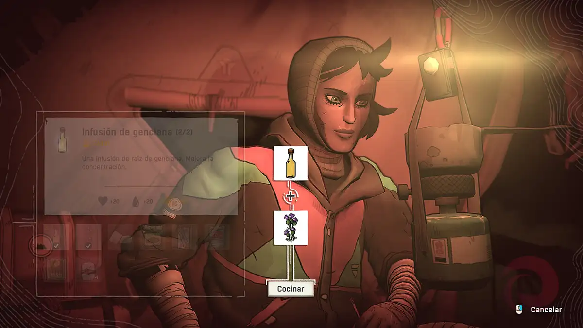 Cómo cocinar la infusión suprema en Cairn y obtener el logro Herborista