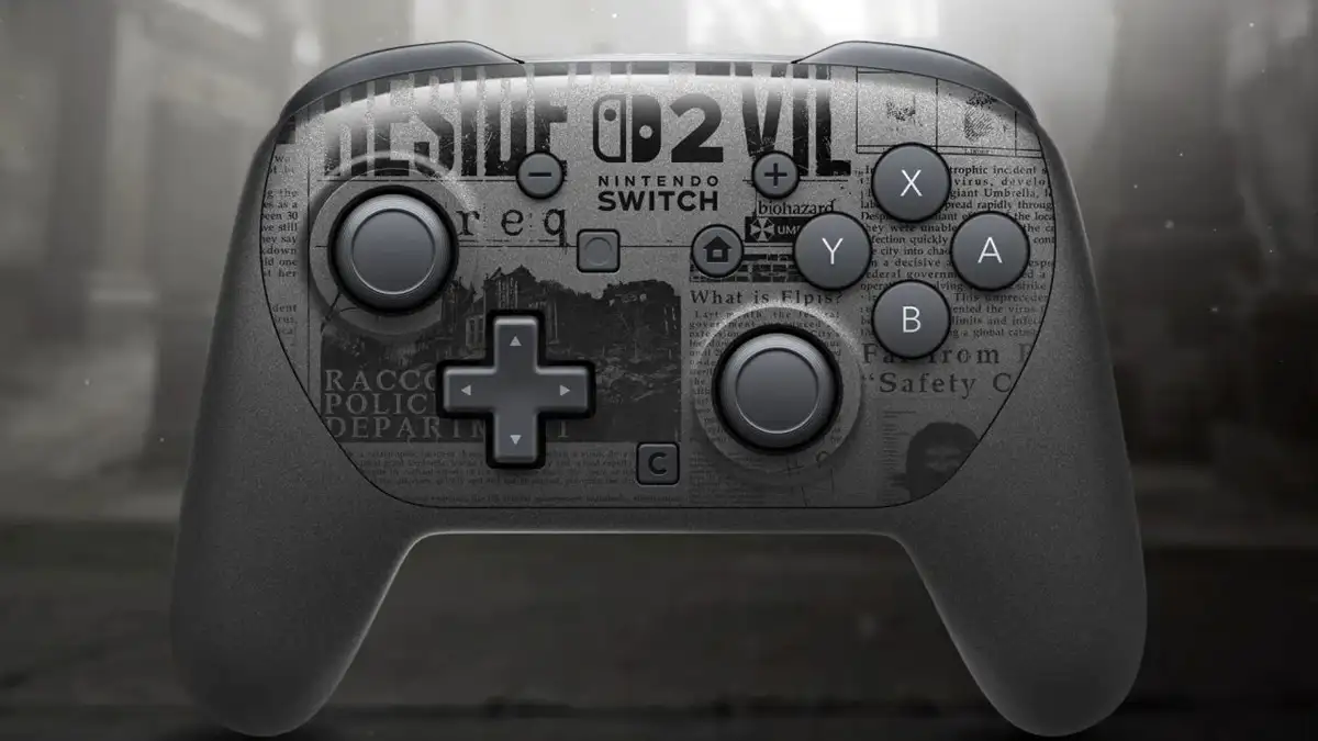 mando de Nintendo Switch 2 de Resident Evil Requiem